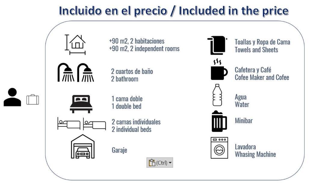 2 Banos! Piso Grande 100 M2 Y Garaje Gratis Lägenhet Madrid Exteriör bild